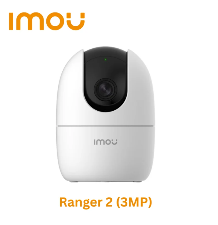 Imou Ranger 2 2K Indoor Pan-Tilt Camera – 3MP WiFi, AI Detection, Two-Way Audio