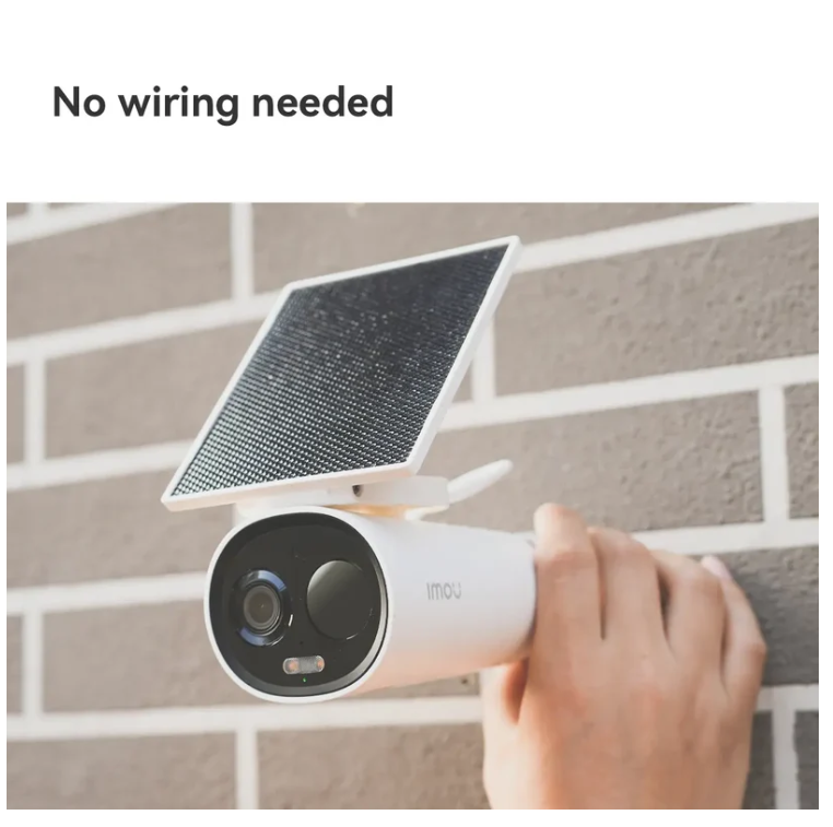 Imou Cell 3C 2K Solar Battery Camera – 3MP WiFi, Wire-Free, AI Detection