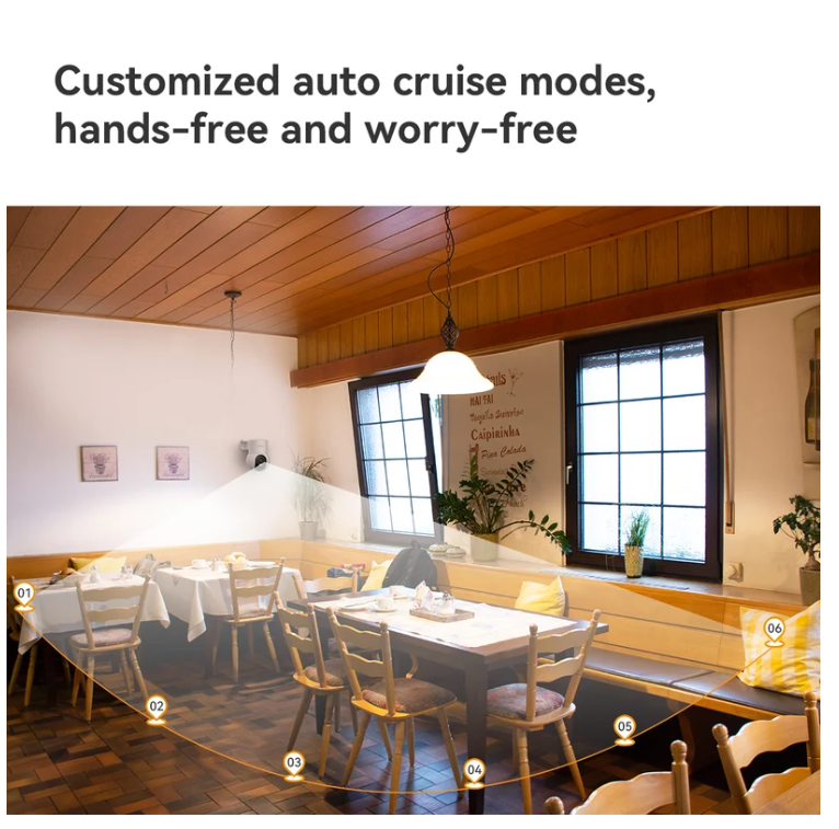 Imou Ranger Mini 2K Indoor Pan-Tilt Camera – 3MP WiFi, Compact, AI Detection