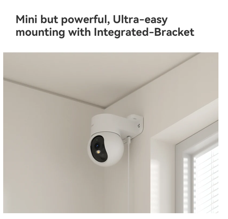 Imou Ranger Mini 2K Indoor Pan-Tilt Camera – 3MP WiFi, Compact, AI Detection