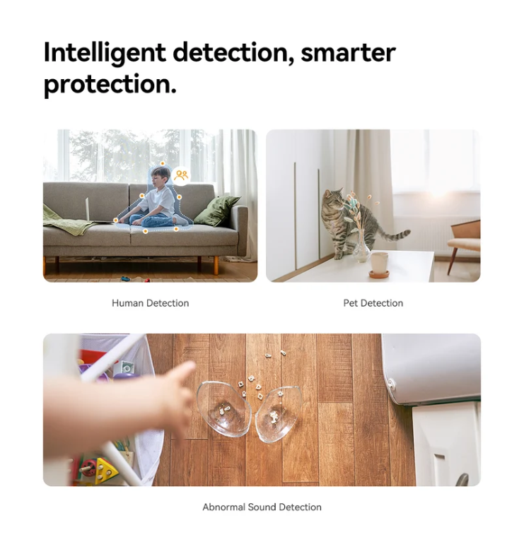 Imou Ranger 2 Pro 3K Indoor Pan-Tilt Camera – 5MP WiFi, AI Detection, Two-Way Audio