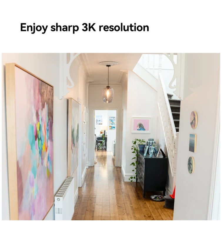 Imou Ranger 2 Pro 3K Indoor Pan-Tilt Camera – 5MP WiFi, AI Detection, Two-Way Audio
