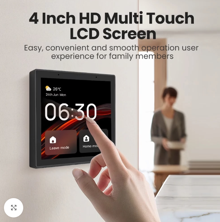 Smart home control panel for Tuya and Smart Life devices, view 3
