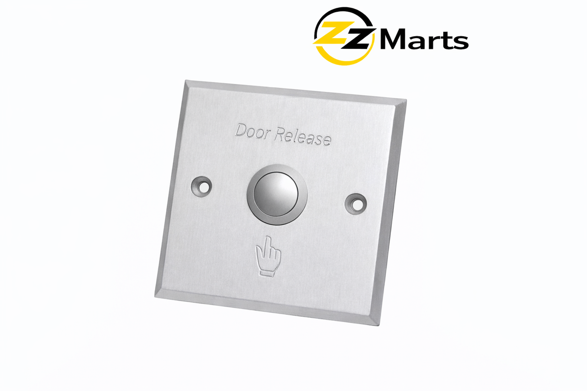 Metal Door Release Button – Stainless Steel Access Control Exit Switch