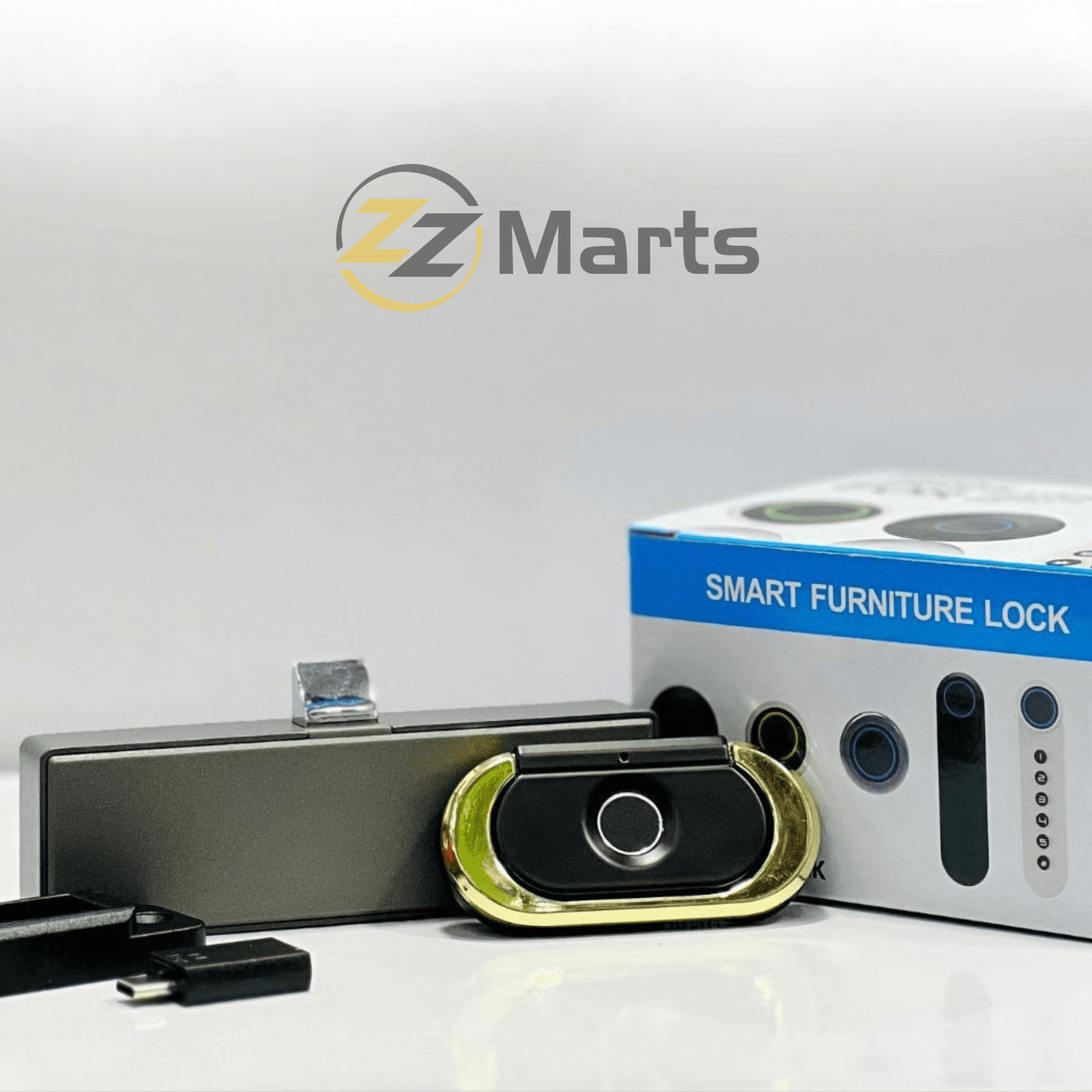 F182 Fingerprint Drawer Lock – Smart Cabinet & Drawer Biometric Lock