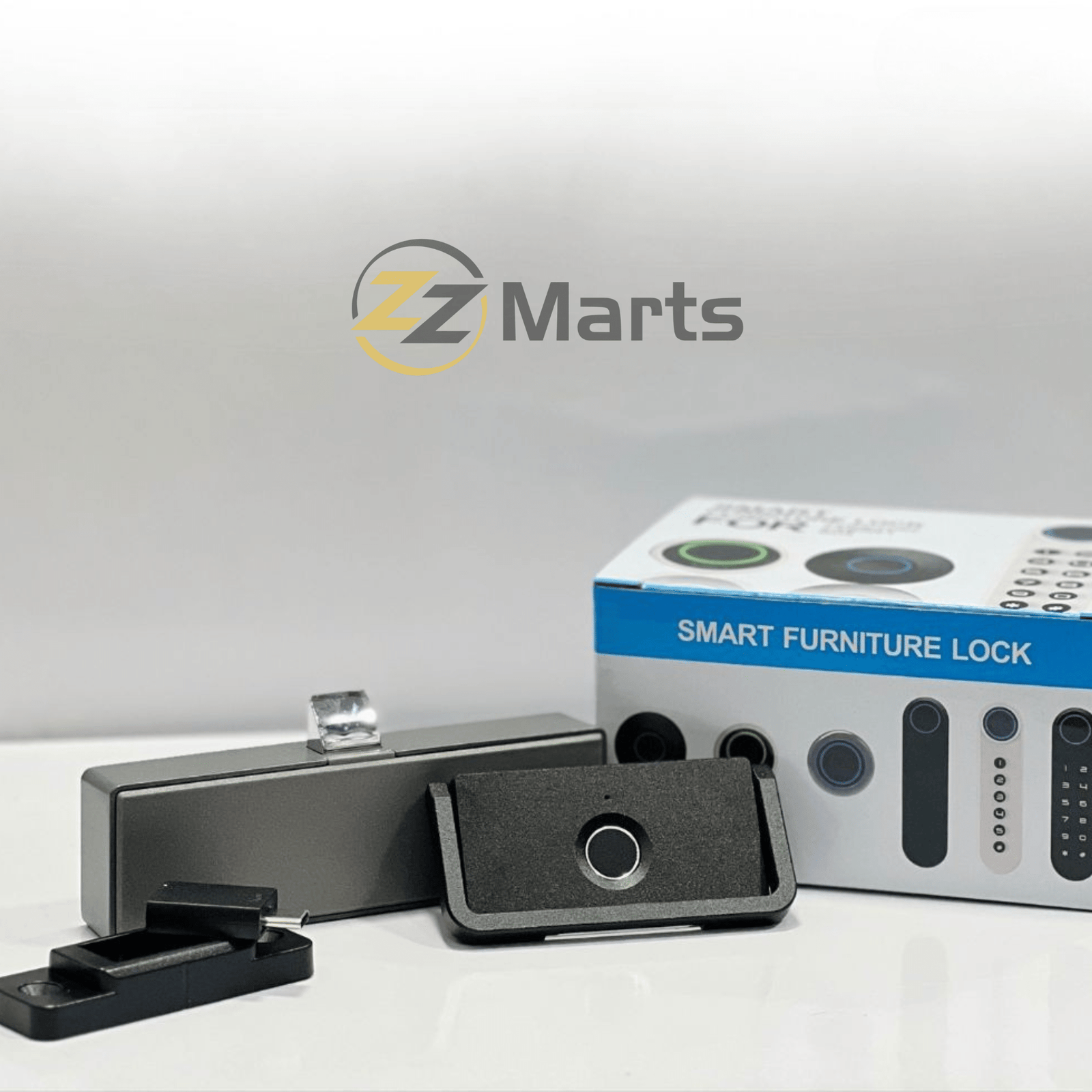 F051 Fingerprint Drawer Lock – Aluminium Smart Cabinet Biometric Lock