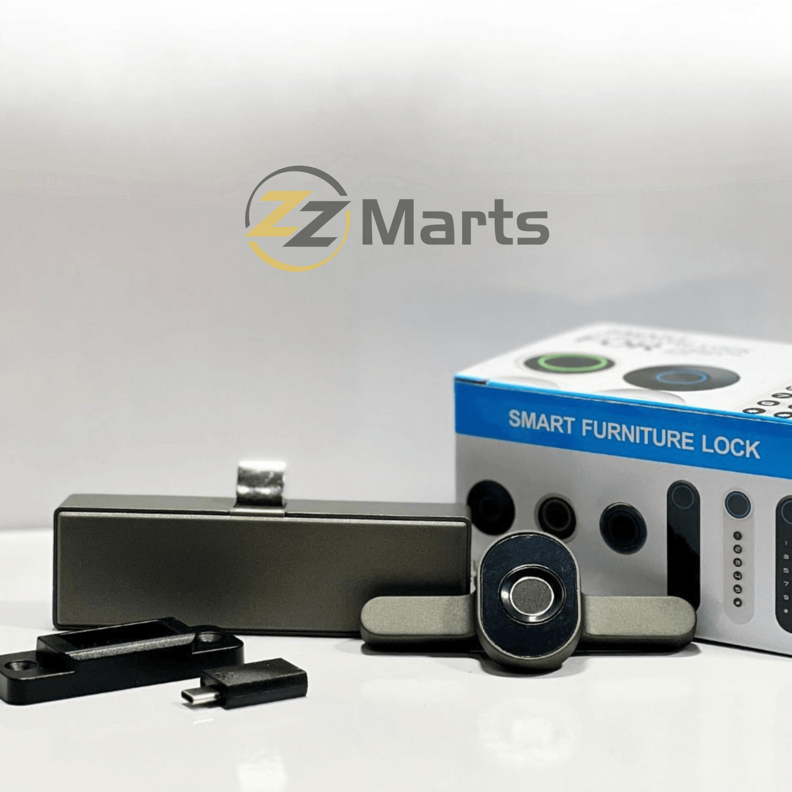 F118(S) Fingerprint Cabinet Lock – Smart Biometric Drawer & Cabinet Lock