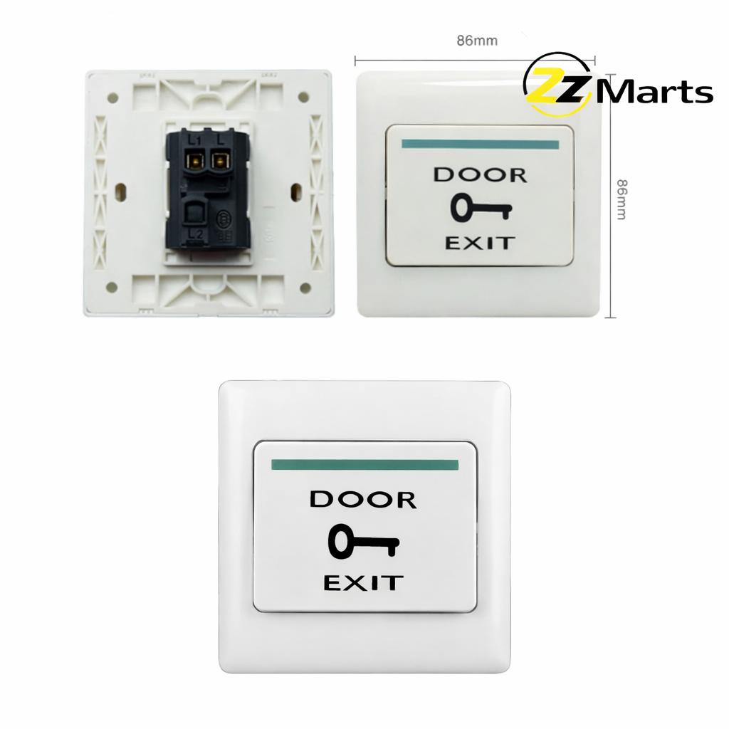Door Exit Button – Access Control Wall Switch