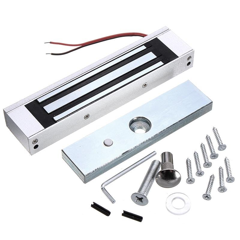 280KG Magnetic Lock – 5 Wire NO/NC Electromagnetic Door Lock with Status Output