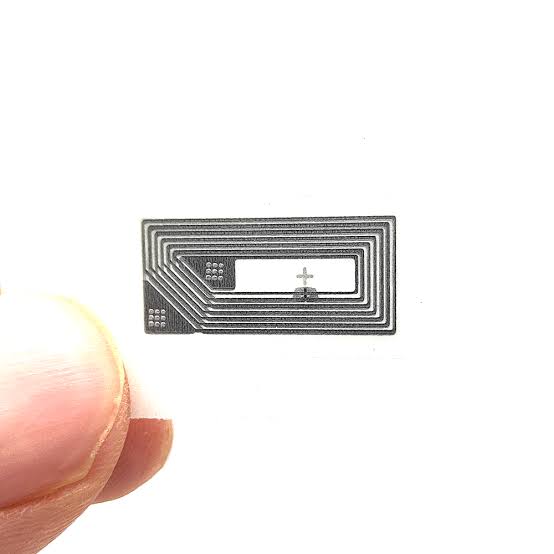 NTAG213 NFC wet inlay tag 21 x 11 mm, pack of 6