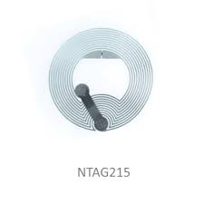 NTAG215 programmable NFC tag 25 mm