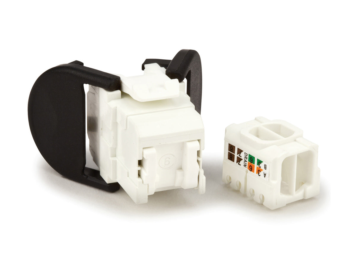 Corning Volition Cat6 UTP Keystone Jack (VOL6UPL3B) – Blue