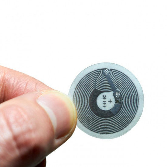 NTAG213 NFC wet inlay tag 25 mm, pack of 6