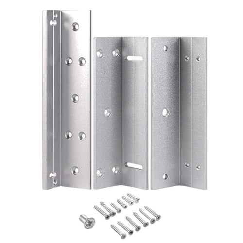 280KG ZL Bracket for Magnetic Lock – Heavy Duty Z & L Mounting Set