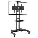 NB North Bayou AVA1500-60 1P Mobile TV Trolly Stand 32″-70″
