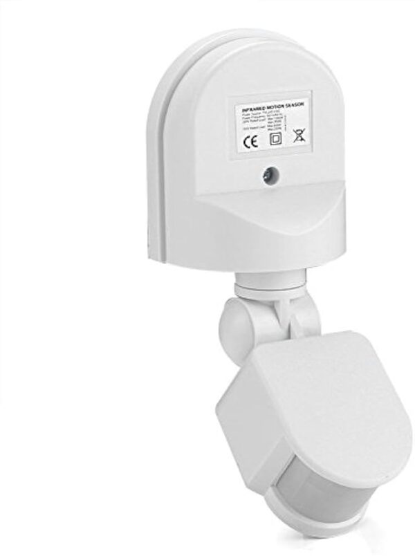 220V Automatic Infrared PIR LED Motion Sensor Detector Switch WITH STAND OUTDOOR WATERPROOF - Image 2