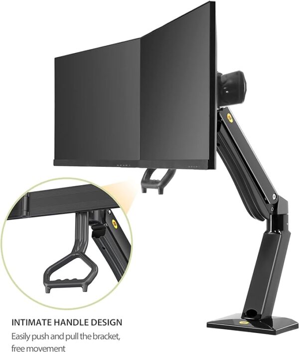 NB North Bayou Dual Monitor Arm, Adjustable Monitor Desk Mount  for 24"-32" - Image 6