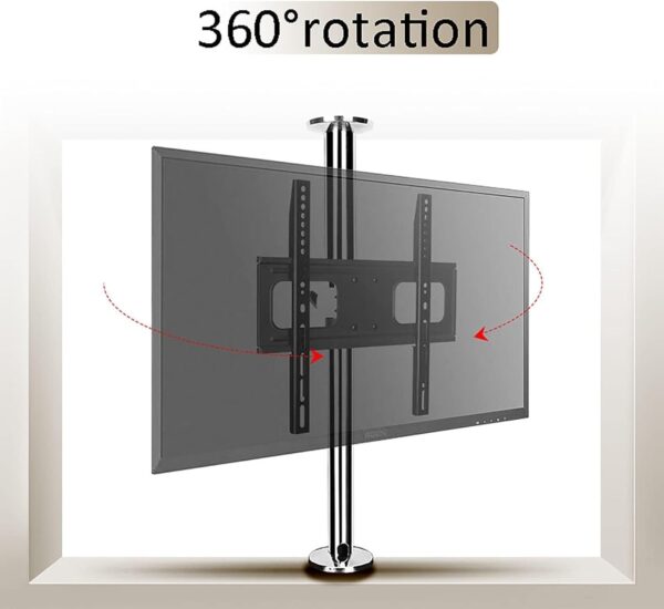 Full Motion 360 Floor Wall Revolving TV Mount - Image 6