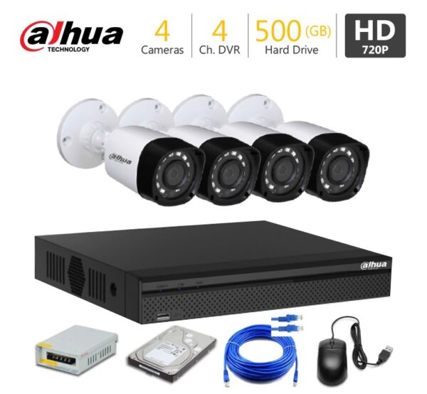 Complete Set of 4 Cameras Budget Offer