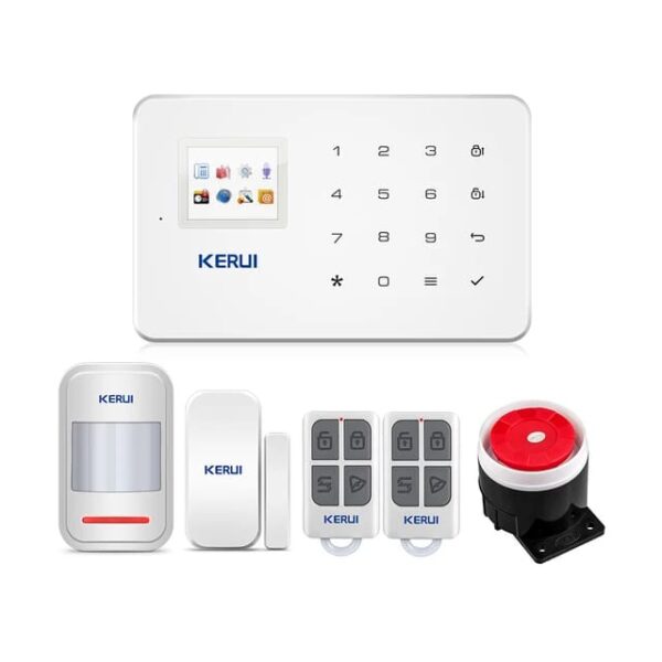 KERUI SOS Security Alarm Wireless GSM Home Security Burglar Alarm System