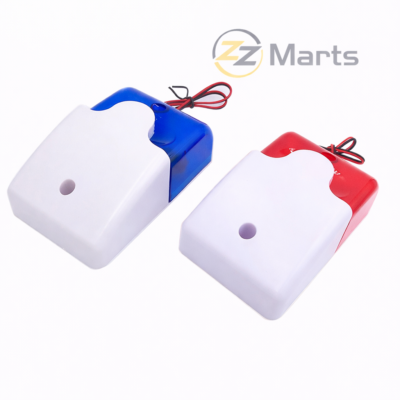 103 Alarm Siren – Blue & Red Flashing Security Siren