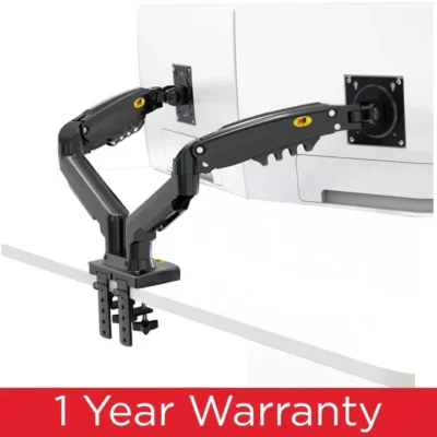 ENRG NB North Bayou Desk Monitor Mount Arm Stand F80 / F160 – Full Motion Gas Spring Swivel Arm for 17–30 Inch LCD Monitors