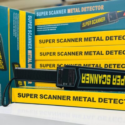Super Scanner Handheld Metal Detector – High Sensitivity Security Scanner