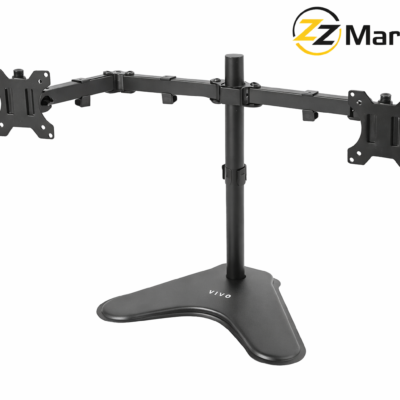 Dual Monitor Table Top Stand – Adjustable Desktop Monitor Mount