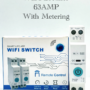 Smart WiFi Circuit Breaker 63A with Energy Metering