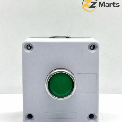 Industrial Single Push Button Control Box – Green Start Button