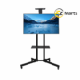 Heavy-Duty Mobile TV Floor Stand (32"–70") with Adjustable Height & Wheels