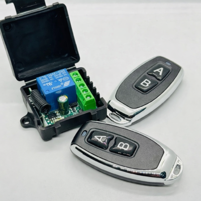 RF Wireless Remote Control Relay Switch Module – 2 Button (ON/OFF)