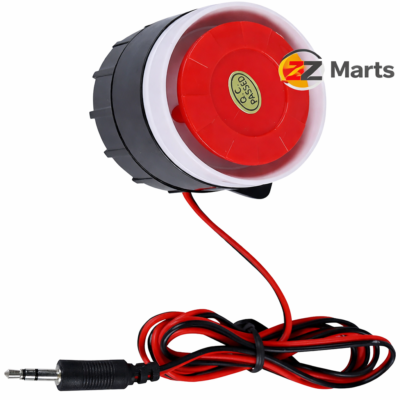 High-Decibel Wired Siren Alarm – Emergency Sounder for Security Systems