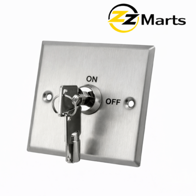 Exit Button with Key – Key Operated Door Release Switch (NO/NC)