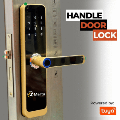 Tuya Smart Handle Door Lock – Fingerprint, PIN & RFID Access