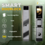 Smart Door Lock with Face Recognition – Fingerprint, PIN & Card Access (Tuya Supported)