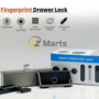 F051 Fingerprint Drawer Lock – Aluminium Smart Cabinet Biometric Lock