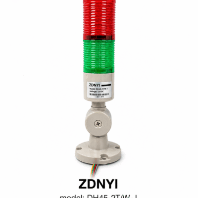 Industrial Signal Tower Light (ZDNYI DH45-2T/W-J – 12V DC)