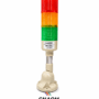 Industrial Signal Tower Light (CNAOM AOM53-3T/W-J – 12-24V)