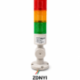 Industrial Signal Tower Light (ZDNYI DH45-3T/W – 12V DC)