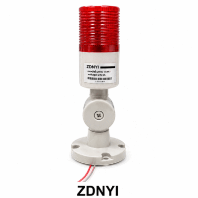 Industrial Warning Signal Light (ZDNYI DH45-1T/W-J – 24V DC)