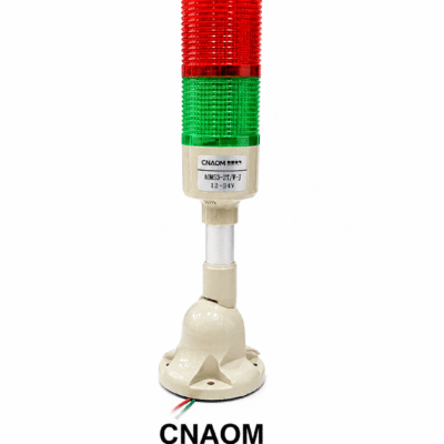 Industrial Tower Signal Light (CNAOM AOM53-2T/W-J – 12-24V)