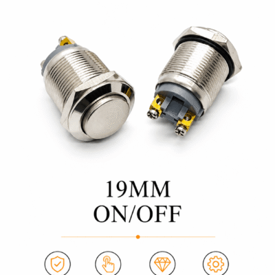 19MM Metal Push Button Switch (On/Off)