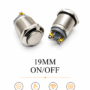 19MM Metal Push Button Switch (On/Off)