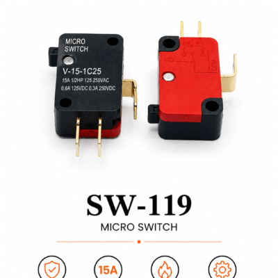SW-119 Micro Switch (15A Rated)