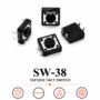SW-38 Tact Switch (12×12×5mm) Touch Button