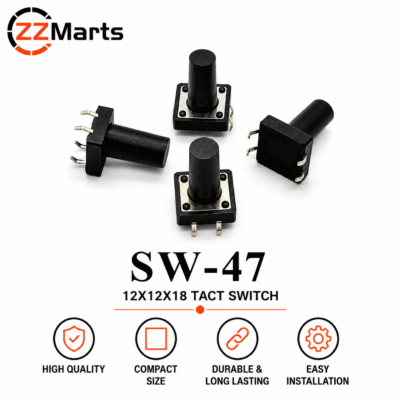 SW-47 Tact Switch (12×12×18mm)