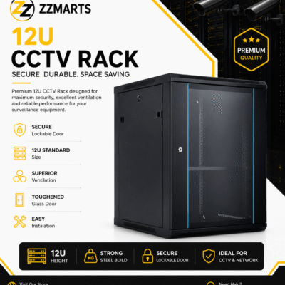 12U CCTV Rack – Wall Mount Network Cabinet