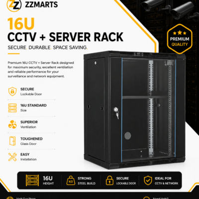 16U CCTV + Server Rack Cabinet