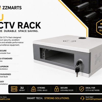 3U CCTV Rack – Wall Mount Network Cabinet